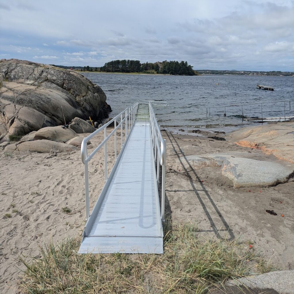 HC baderampe, Vesterøya, Sandefjord