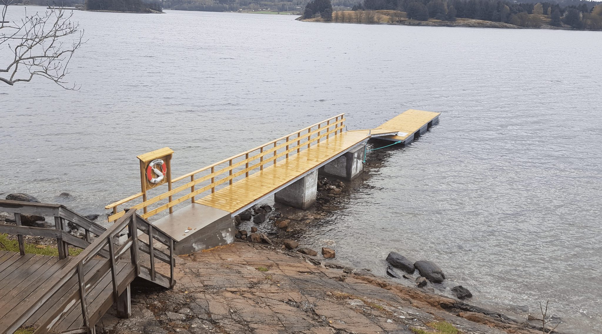 Vårnes badebrygge – rehabilitering